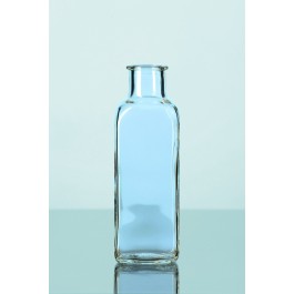 DURAN® square bottle GL 45, without cap and pouring ring, 250 ml