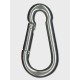 Snap hook V4A, 50x5 mm, opening 8mm, DIN5299C 