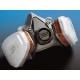 HALF-MASK RESPIRATOR 6100 SMALL 