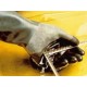 GLOVE BUTYL SMOOTH 28CM -0.33MM S.8 