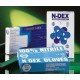 GLOVE N-DEX NITRILE POWD. 24CM-0,10MM M 