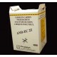 WASTE BOX 50L CARDBOARD WHITE HIGH BAG 