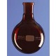 FLASK 1L AMB GLASS NS29/32 ROUND BTM 