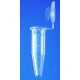 Mėgintuvėliai Eppendorf, PP, skaidrūs, 3810X, PCR clean (0030 125.215), 1.5 ml, 1000 vnt. 