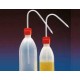 Praplovimo butelis siauru kaklu, LDPE, d 43mm, h 115mm,  100ml 