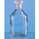 BOTTLE REAGENT500ML WITH STOPPER CLEAR 