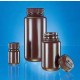 BOTTLE WM AMBER HDPE AMBER PP CAP 500ML 