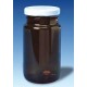 JAR PHARMA WIDE MOUTH 125ML ROUND BROWN 