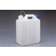 CARBOY,HDPE,RECTANGULAR,13L 