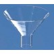 FUNNEL POWDER 100X100MM SHORTWIDE GLASS 