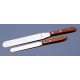 SPATULA W/WOODEN HANDLE SS LENGTH 415MM 