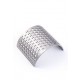 Sieve insert 4 mm square perforation, made of stainless steel 