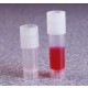 Šaldymo mėgintuvėliai, 2 ml, pastatomi, 13,5x48,3 mm, PP, su užsukamu HDPE kamšteliu, nesterilūs, negraduoti, 1000vnt. 