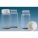 Scintilacionio tirpalo mėgintuvėliai 20ml, 28x61mm baltas PP užsukamas dangtelis, PE tarpine, 100vnt/pak. 