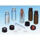 Chromatografijos buteliukai, užsukami, ND13, tamsaus stiklo, 4ml, pk 1000 vnt. 