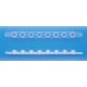 CAP PCR STRIPS OF 8 ULTRA CLEAR 