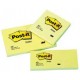 NOTE PACK POST-IT YELLOW 127X76MM 