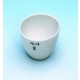 Tiglis, porcelianinis, h 38 mm, d 60 mm, 50 ml 