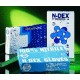 GLOVE N-DEX NITRILE POWD. 24CM-0.20MM XL 