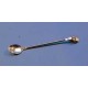 SPOON CHEM.DOUBLE,ROUND HANDLE,300MM 