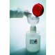 Nalgene atliekų indas su piltuvu, 10 L, HDPE, piltuvas Ø254 mm 