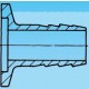 NOZZLE HOSE ALUMINIUM KF DN 40/ DN 10 