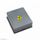 MAILER BOX X SLIDES IN ABS 25      PLACES WITH BIOHAZARD LABEL  