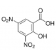 3.5-Dinitrosalicilo rūgštis, 10g naudojamas kolorimetrinėje determinacijoje sumažinantų cukrų,