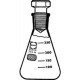 DURAN ERLENMEYER FLASK, 100ML, GRADUATED 