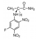 Nalfa-(2,4-Dinitro-5-fluorfenil)-L-alaninamidas, milteliai, milteliai,