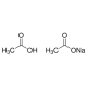 Acetato buferio tirpalas pH 4.65, natrio acetatas / acto rūgštis, natrio acetatas / acto rūgštis
