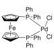 [1,1-Bis(difenilfosfino)ferroceno]dichloropaladis(II) (Pd(dppf)Cl2), 1g 