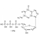2'-Deoksiguanozin-13C10,15N5 5'-trifosfato natrio druskos tirpalas, Tiekiama kaip natrio druska 100 mM tirp vandenyje, su 5 mM Tris buferinis, 98 atomų % 13C, 98 atomų % 15N, 90% (CP),