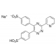 3-(2-Piridil)-5,6-difenil-1,2,4-triazino-4',4''-disulfonato rūgšties natrio druska, spektrofotometriniam nustatymui Fe, 97.0%, 5g skirtas spektrofotometrinei det. Fe, >=97.0%,