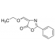 4-ETHOXYMETHYLENE-2-PHENYL-2-OXAZOLIN-*5 