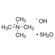 TETRAMETHYLAMMONIUM HYDROXIDE*PENTAHYDRA TE 