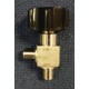 SS CGA 110/180 THREAD VALVE, 3/8