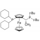 (R)-1-[(SP)-2-(Dicikloheksilfosfino)ferocenil]etildi-tert-butilfosfinas, >=97%,
