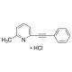 6-metil-2-(feniletinil)piridino hidrochloridas, >=98% (HPLC), >=98% (HPLC),