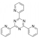 2,4,6-Tri(2-piridil)-S-triazinas (TPTZ) šv. an., spektrofotometriniam Fe nustatymui, 99%, 1g skirtas spektrofotometrinei det. Fe, >=99.0%,