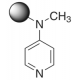 4-(Dimetilamin)piridinas, prie polimerų prijungtas, etiketės turinys:  ~3.0 mmol/g "DMAP" užkrova, matrica kryžmiškai sujungtas su 2% DVB,