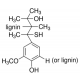 Ligninas, šarmas mažas sulfonato turinys mažas sulfonato turinys