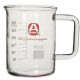 Aldrich(R) stiklo menzūra su rankena, talpa 300 mL, borosilikatinis stiklas, talpa 300 mL, borosilikatinis stiklas