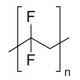 Poli(vinilideno fluoridas) apyt. Mw ~275,000 by GPC, apyt. Mr ~107,000, plokštelės, 100g 
