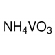 Amonio metavanadatas, chemiškai švarus analizei, ACS reagentas, >=99.0% (RT), chemiškai švarus analizei, ACS reagentas, >=99.0% (RT)