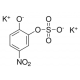 4-Nitrokatecholio sulfato dikalio druska, kristalinis, kristalinis,