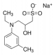 3-(N-Etil-3-metilanilin)-2-hidroksipropansulfoninės rūgšties natrio druska, skirtas fermentiniam, spektrofotometrinis H2O2 nust.,