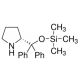 (R)-(+)-alfa,alfa-Difenil-2-pirolidinmetanolio trimetilsililo eterio tirpalas, 0.05 M toluene, 0.05 M toluene,