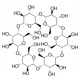 alfa-Ciklodekstrinas, pagamintas Wacker Chemie AG, Burghausen, Vokietija, Gyvybės Mokslai, 98.0-101.0% ciklodekstrino pagrindas (HPLC),