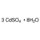 Kadmio sulfato 8/3hidratas chemiškai švarus analizei, ACS reagentas, >=99.0% (kalc. paremtas CdSO4 · 8/3 H2O, KT) chemiškai švarus analizei, ACS reagentas, >=99.0% (kalc. paremtas CdSO4 · 8/3 H2O, KT)